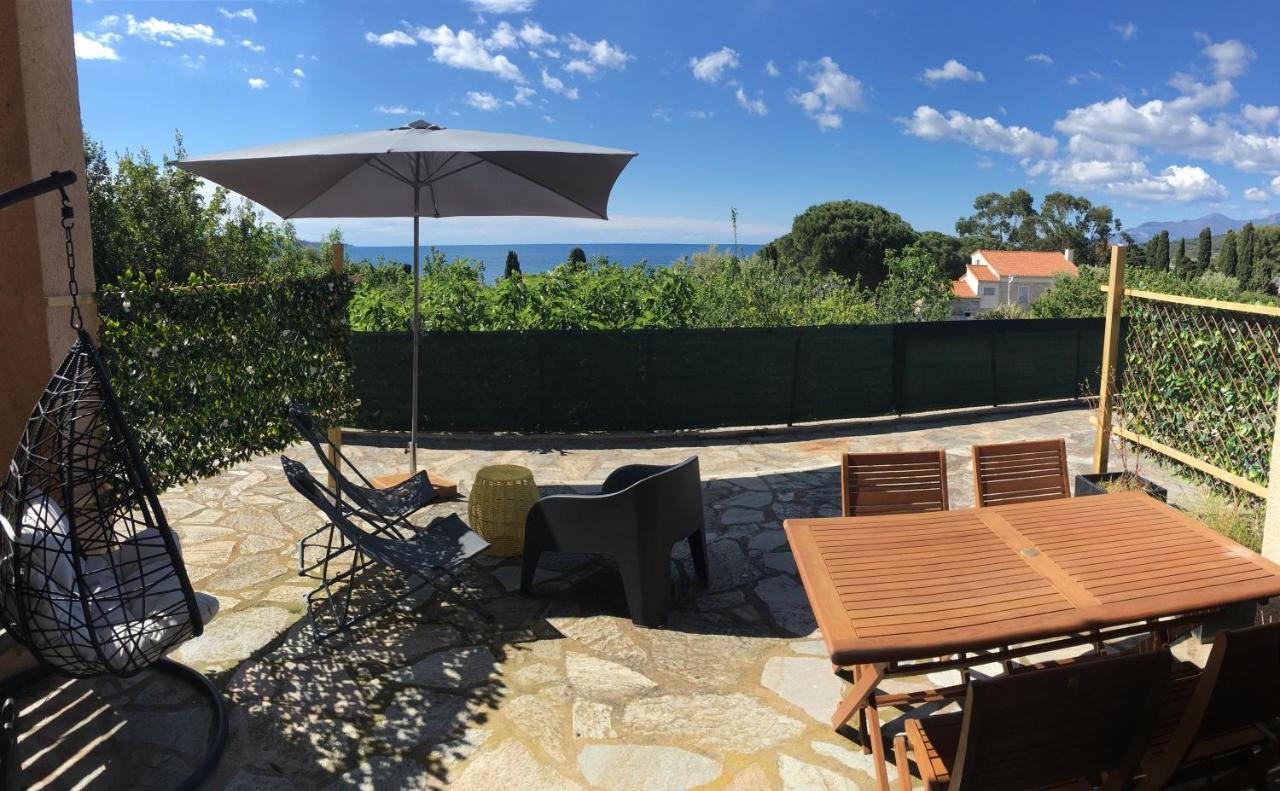 Appartements vue mer Saint-Florent  Buitenkant foto