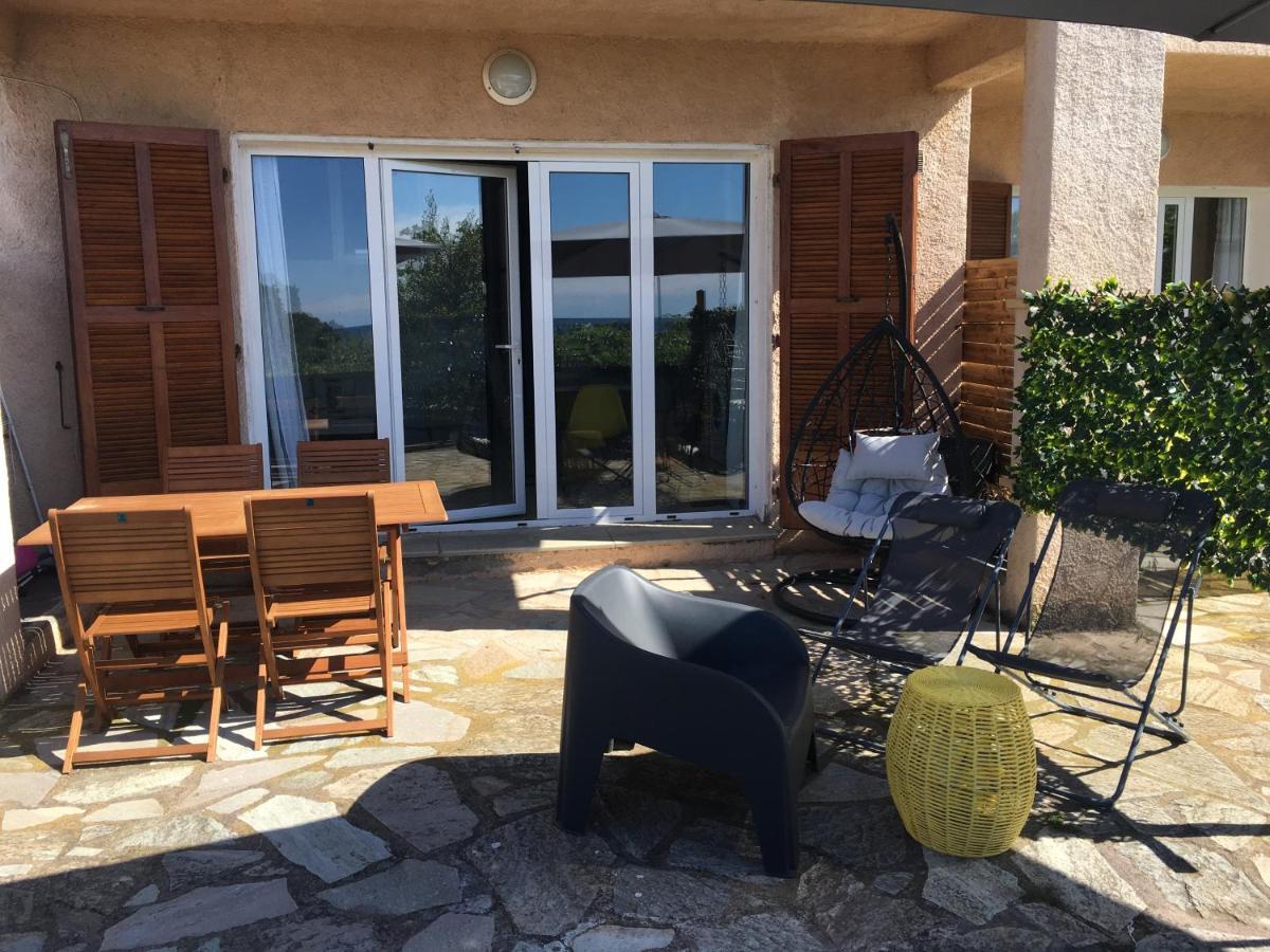 Appartements vue mer Saint-Florent  Buitenkant foto